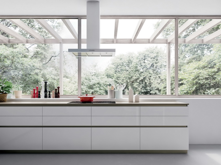 Custom Modern Kitchen Base Cabinets