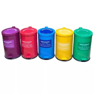 Custom 304 Stainless Steel Hazardous Waste Can with Flame Resistance