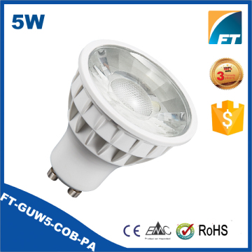 FT-GUW5-COB-PA 5W GU10 AC110/230V Dimmable LED Spot Light