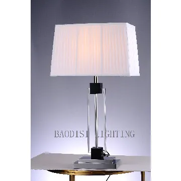 Guest Room Modern Table Lamps, Crystal & Metal material