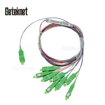Splitter de l'équipement optique OEM Fibra 1x8 Micro Tube Sc Upc PLC Splitter