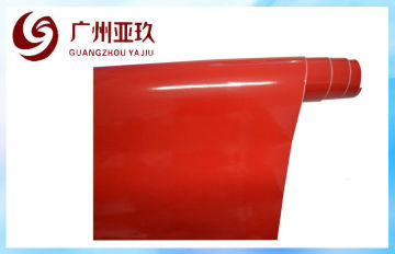 Pvc Gloss Vinyl Wrap Insulated Anti Scratch Black / Red / Blue