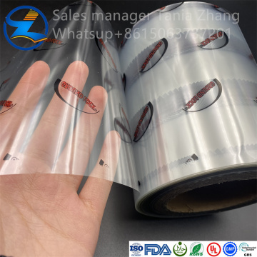 PET heat sealing film with customizable pattern