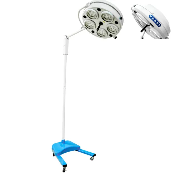 Medical Equipment stand operation lamp five bulbs on head LED shadowless surgical lights