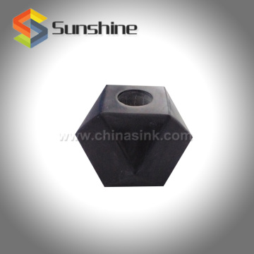 Black Marble Cube Candlestick wholeseller