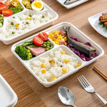 Environmental degradable lunch box soup bowl