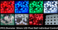 DMX 30mm SMD5050 RGB Led Pixel Disco Lights