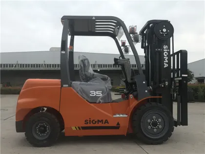 Triple Mast 3.5Ton Diesel Power Forklift