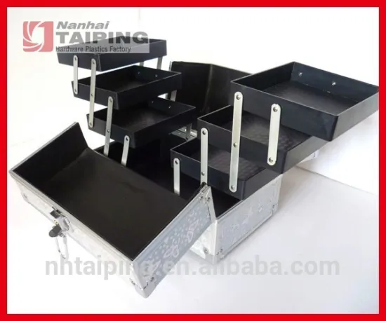 Professional Eye Lash Nail Polish Cosmetic Case Make up case