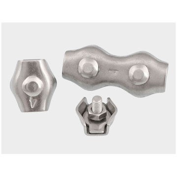 Takeling -Hardware Edelstahl -Simplex -Drahtseilclip