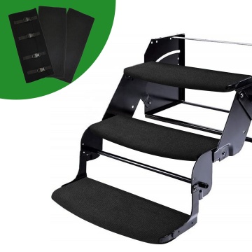 Durable J727 RV Step Rug Covers - 3 Packs for Radius Steps