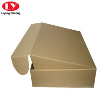 Самостоятельная гофрированная бумажная коробка для упаковки одежды