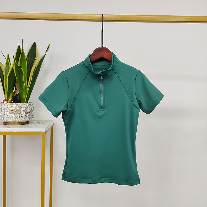 deep green equestrian T-shirts