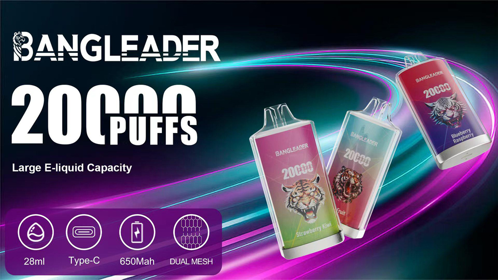 ผู้นำ Bang ดั้งเดิม 20000 พัฟราคาขายส่ง