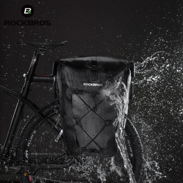 ROCKBROS Wholesale Waterproof Bike Messenger Bag Bicycle Saddle Travelling Pannier Bag