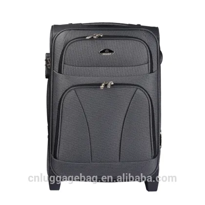 Formal business use 3 pieces and 4 pieces nylon trolley luggage/primark luggage portable travel