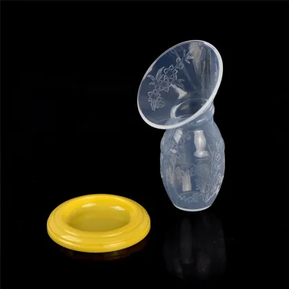 100ml Silicone Manual Breast Pump Accessories Maternal Milk Collector Holder Baby Breastfeeding Bottle Puerperal Nursing Pump