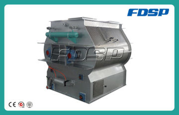 High Output And Mixing Speed Shsj Series Double Shaft Mixer Feed Mixing Machine