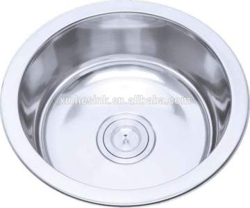 used commercial stainless steel round sink to wash the feet