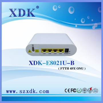 cheap price for 4FE 2pon gpon onu FTTH/FTTB modem