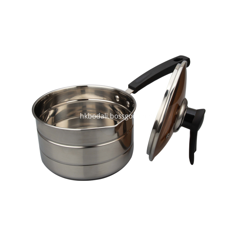 Stainless Steel Milk Heating Pot
