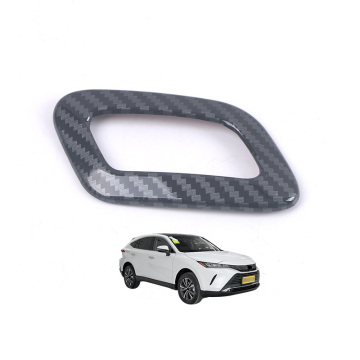 OEM CAR ABS ABS Εσωτερικό κιτ styling για Toyota 2022 Harrier - Κουμπιά ρύθμισης μνήμης καθισμάτων ανθρακονήματα