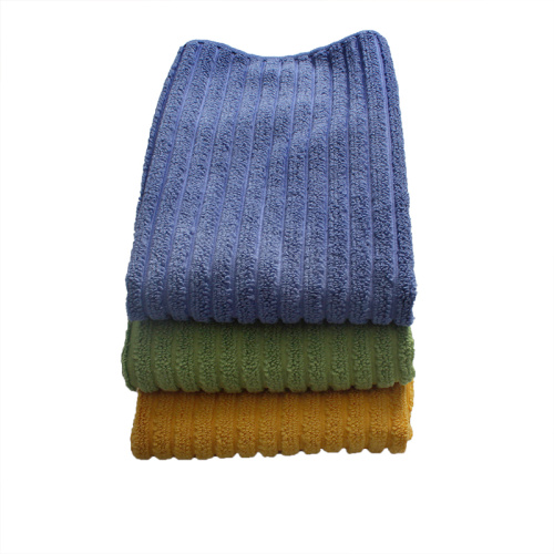 High Quality Thick Microfiber Strip Car Clean Cloth