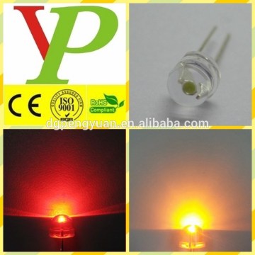 120 degreen 0.5w 8mm led light emitting diode