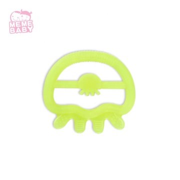 Neues Design weiches Silikon -Teether -Quallen