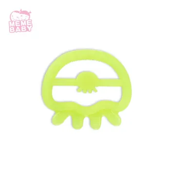 New Design Soft Silicone Teether Jellyfish