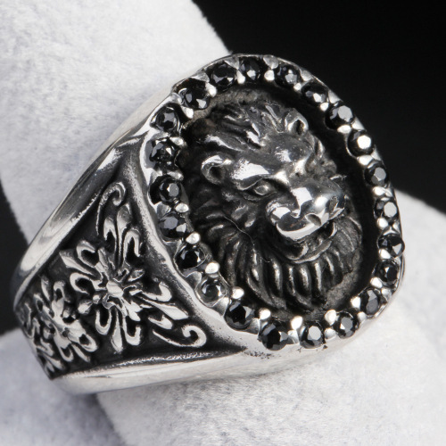 printing lion ring