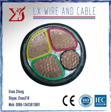 different types of electrical cables with copper conductor