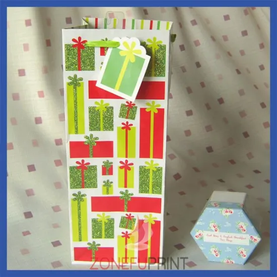 Offset Printing Art Paper Bags Full Color Printing