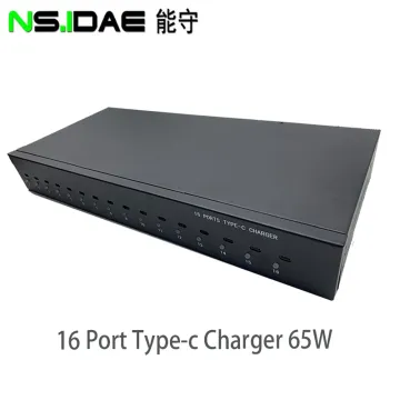High Power Type C 16-Port Cabinet type Charger