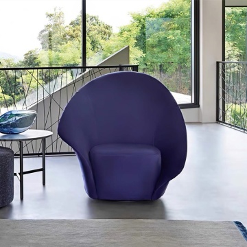 Contemporary High Back Arm Chair