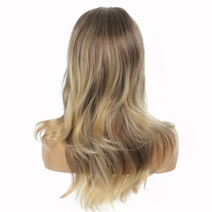 synthetic wig maker root tress with lace front straight wigs yellow,synthetic wigs fo black women colored low prices