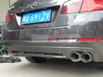 2010-2013 F10/F18 HM Carbon Fiber Rear Lip For BMW 5 Series