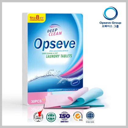 Laundry tablets Care for your family's health