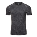 Pria gym gym cepat fitness t shirt