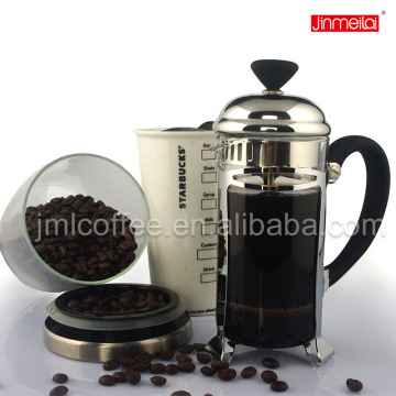 best selling borosilicate glass coffee press ,2015 new products,stainless steel french press