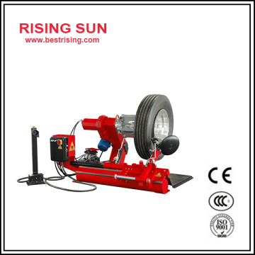 Truck used tire fitting machine