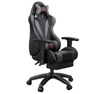 Modern Massage Gaming Chair with Footrest - Cheap High Quality Pu Leather PC Office Chair