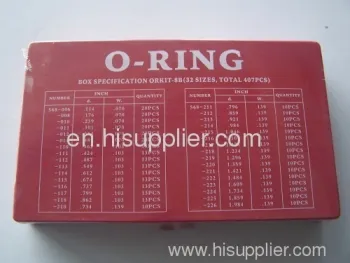 407 Pcs O Ring Kit 8b 