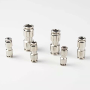 3/8in Male High Pressure Stainless Steel Compression QC Fitting - Hydraulic Quick Connector