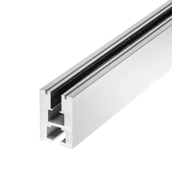 23 Years Experience: Extrusion Recessed LED Light Profile Aluminium Square Tubing with Channel