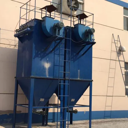 Dust collector of mine thermo electric furnace