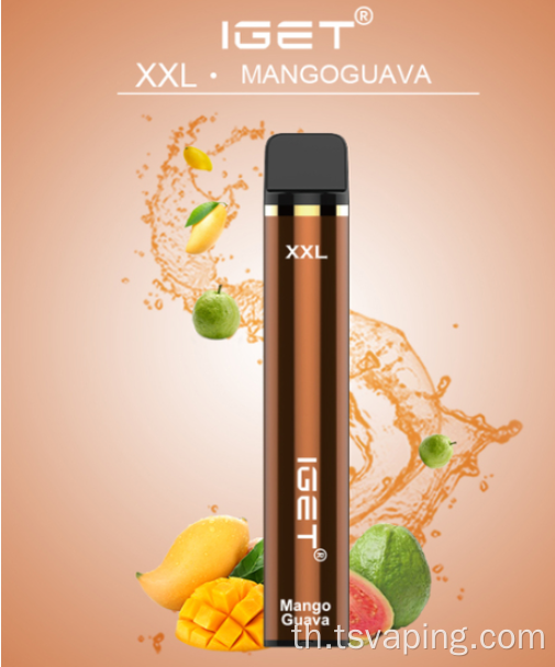 รสผลไม้ทิ้งบุหรี่ vape vape 1800 พัฟ