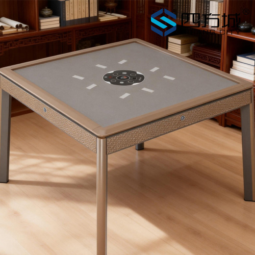 Стол для маджонга из антикварной бронзы и золота, дизайн T660