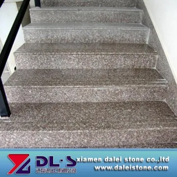 G664 granite stairs own big quarry and factory