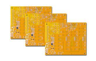 Custom Yellow 2 layer 1 OZ HASL Prototype PCB Boards 1.6mm